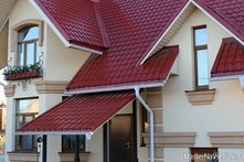 Монтаж кровли из металлочерепицы