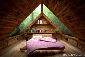 Мансардная крыша. Дизайн мансардного этажа