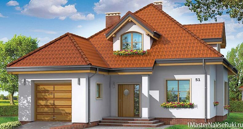 Мансардная крыша. Дизайн мансардного этажа